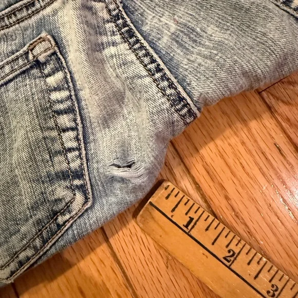 Handmade Denim Jean and Blue Tote Bag clean inside - Picture 6 of 7